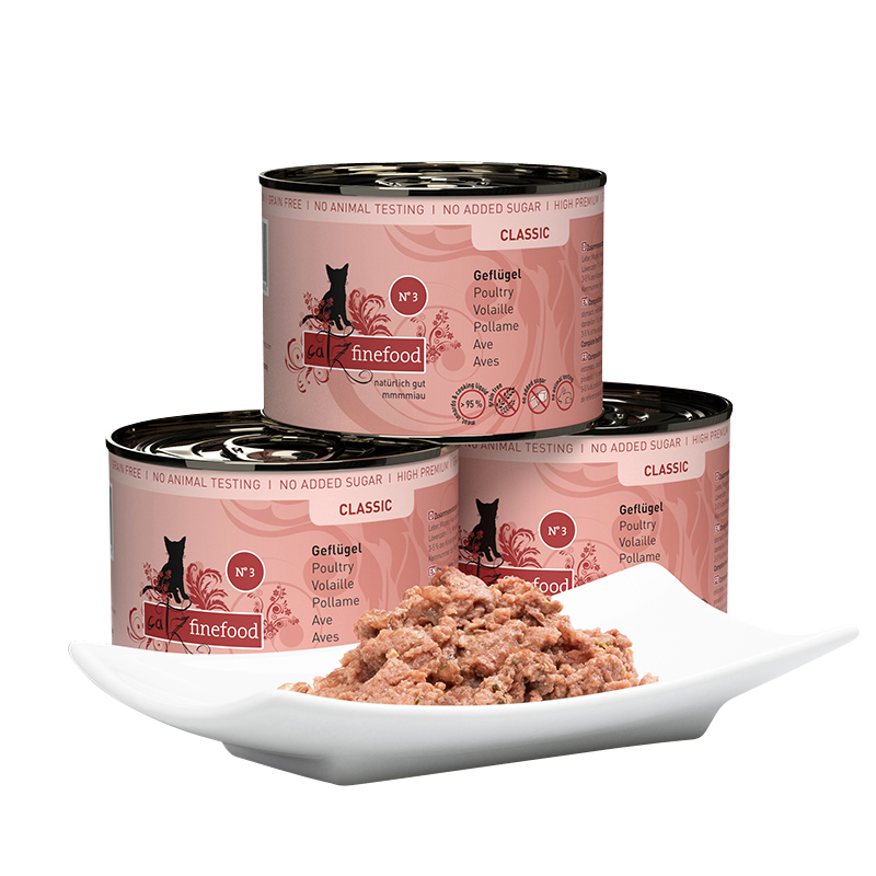 Catz Finefood - CLASSIC Geflügel - 6 x 200g - 3
