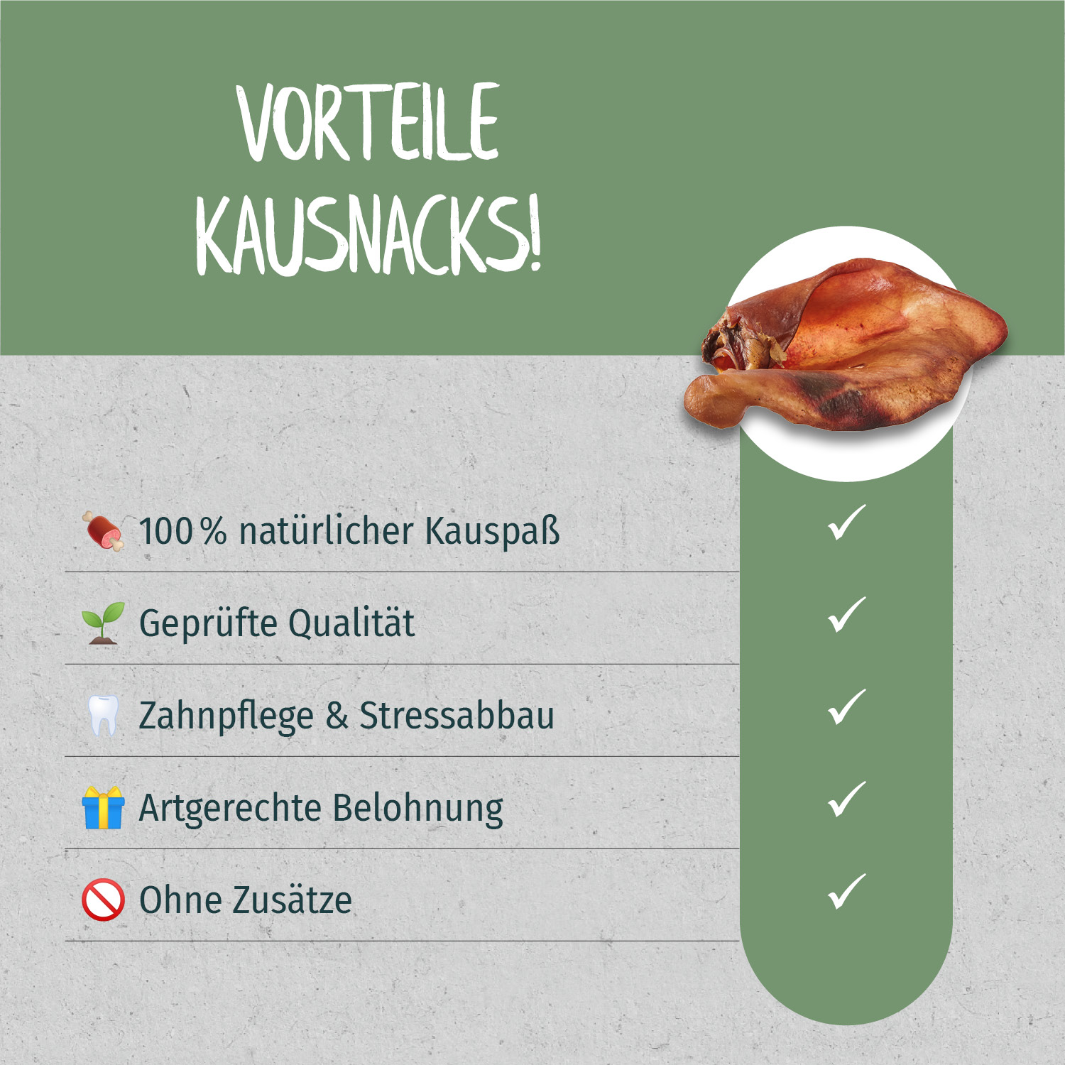 Primox - Schweineohren 200g - 1 x 200g - 3