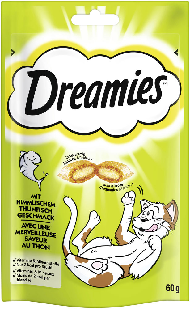 Dreamies - mit Thunfisch 60g - 1 x 60g - 1
