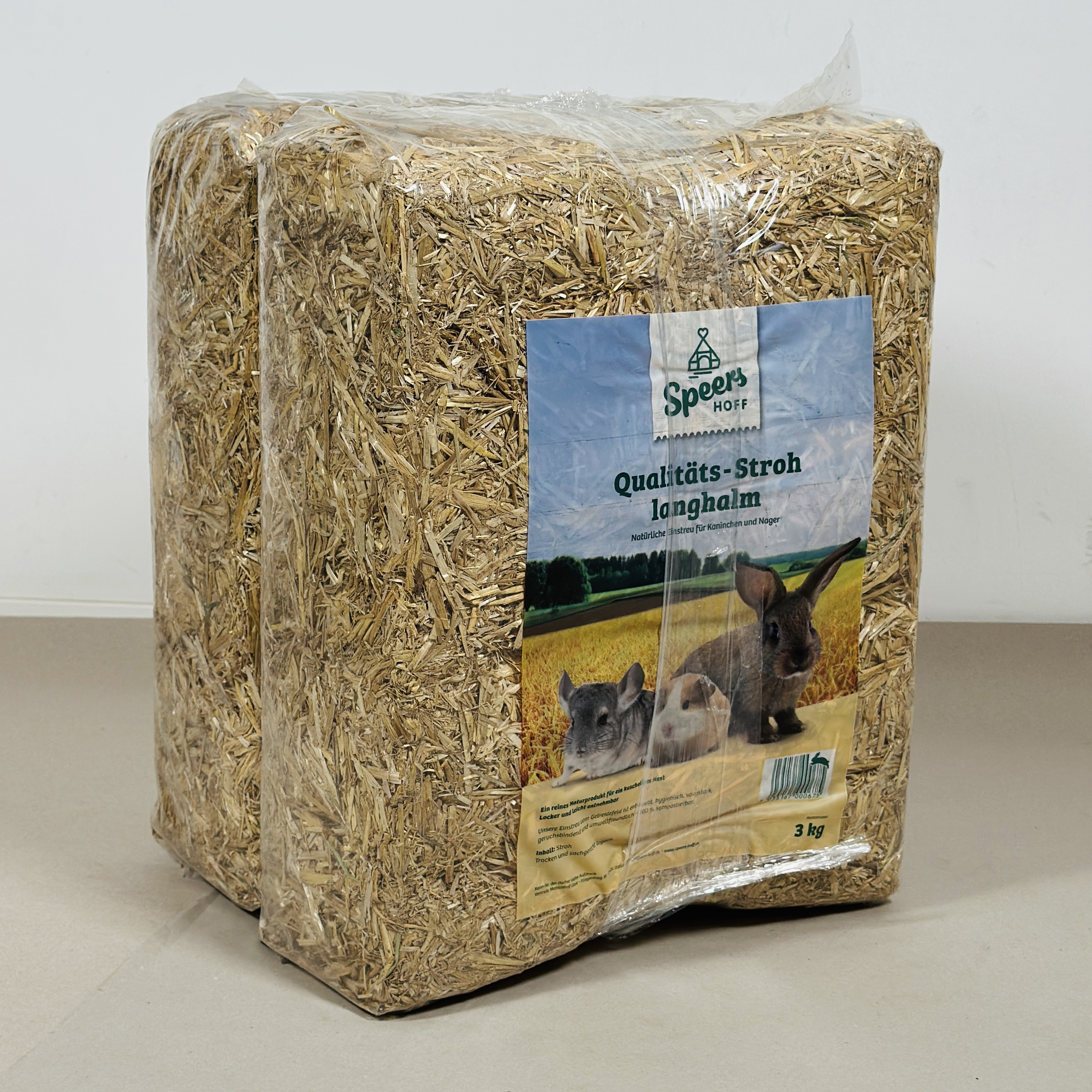 Speers/Marschhof - Stroh Langhalm - 1 x 3 kg - 2