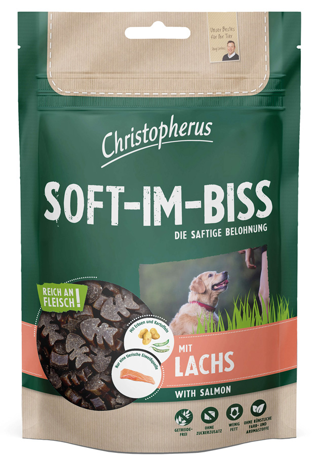 Allco Christopherus - Soft im Biss mit Lachs Allco Christopherus - Soft im Biss mit Lachs