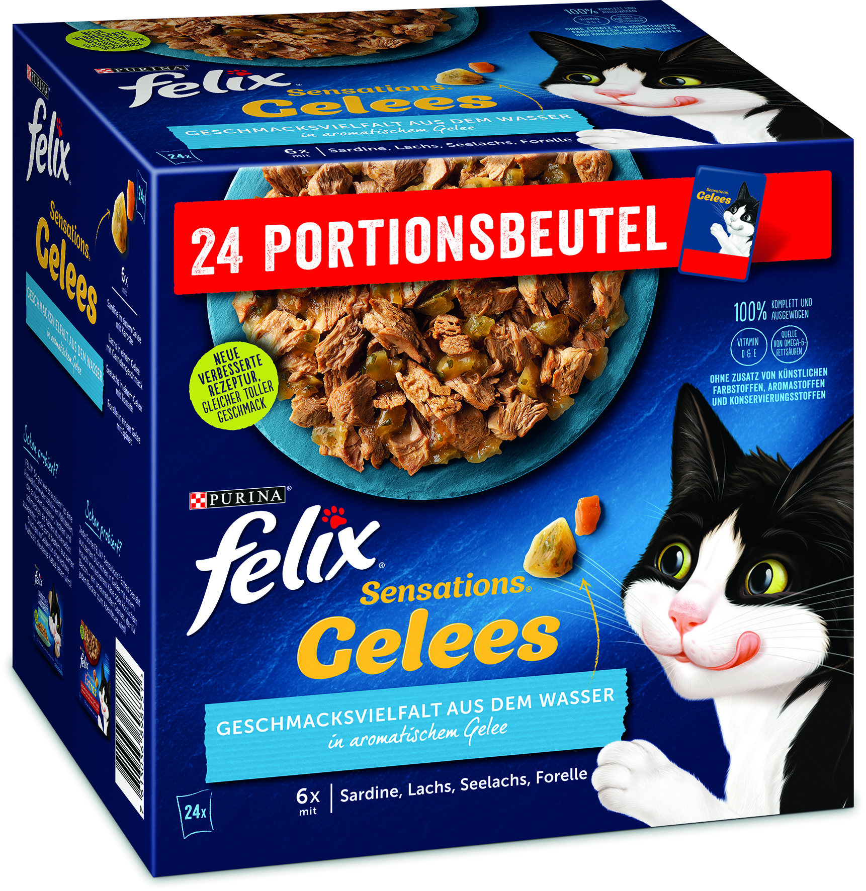 Sensation Gelee, Geschmacksvielfalt aus dem Wasser - Multipack