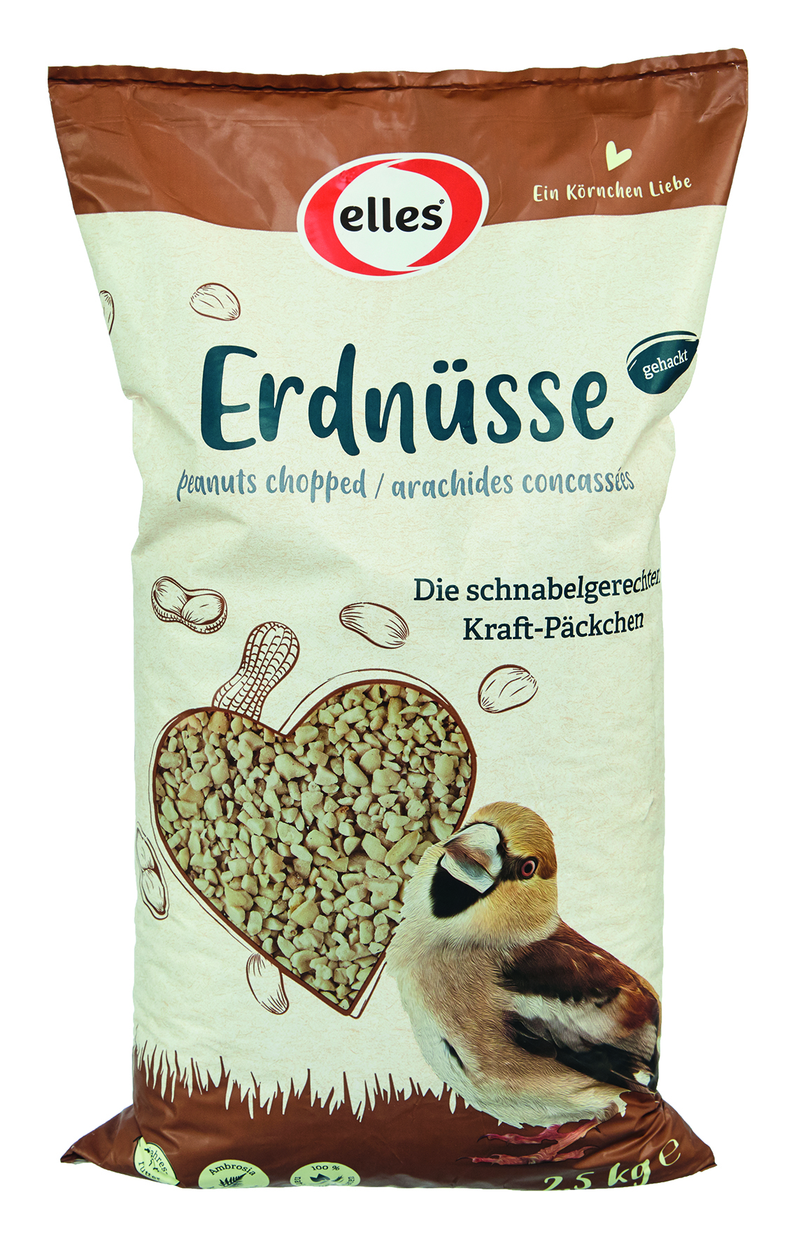 Erdnüsse gehackt 2,5kg