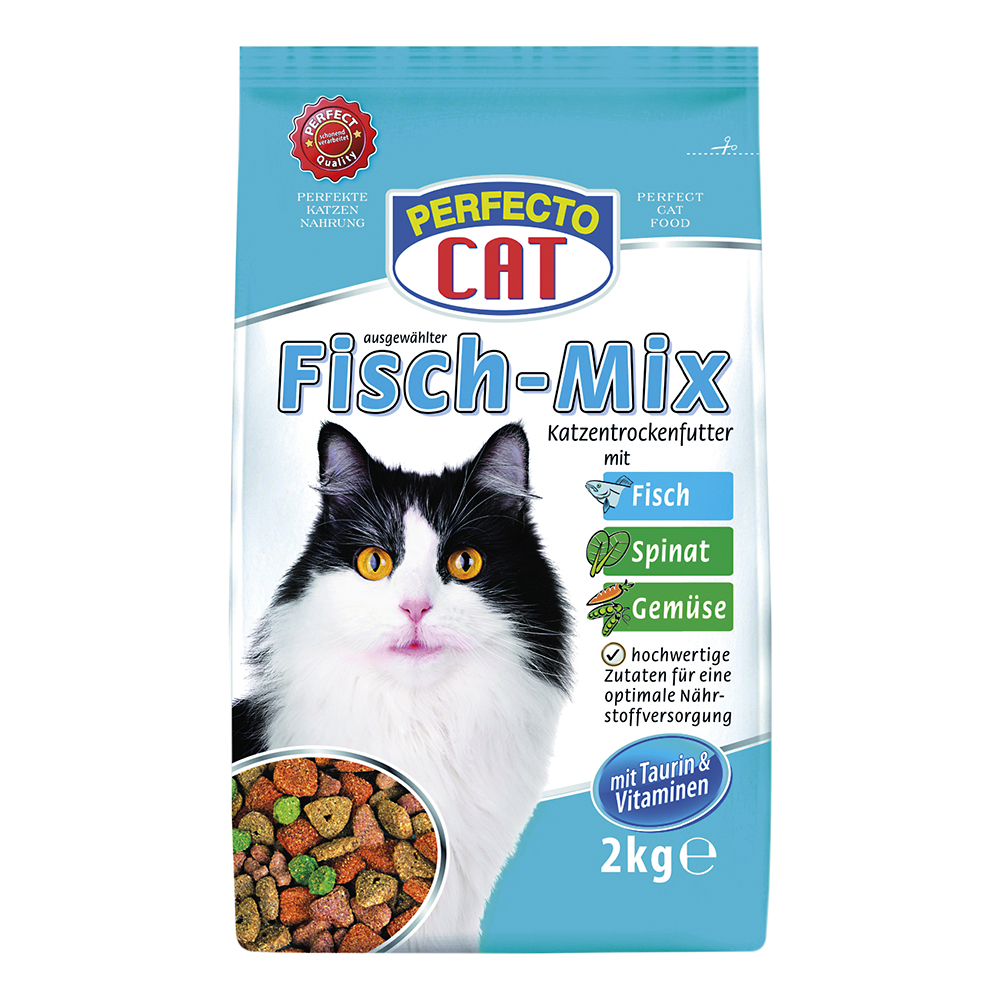 Perfecto Cat - Fisch-Mix - 6 x 2 kg - 1