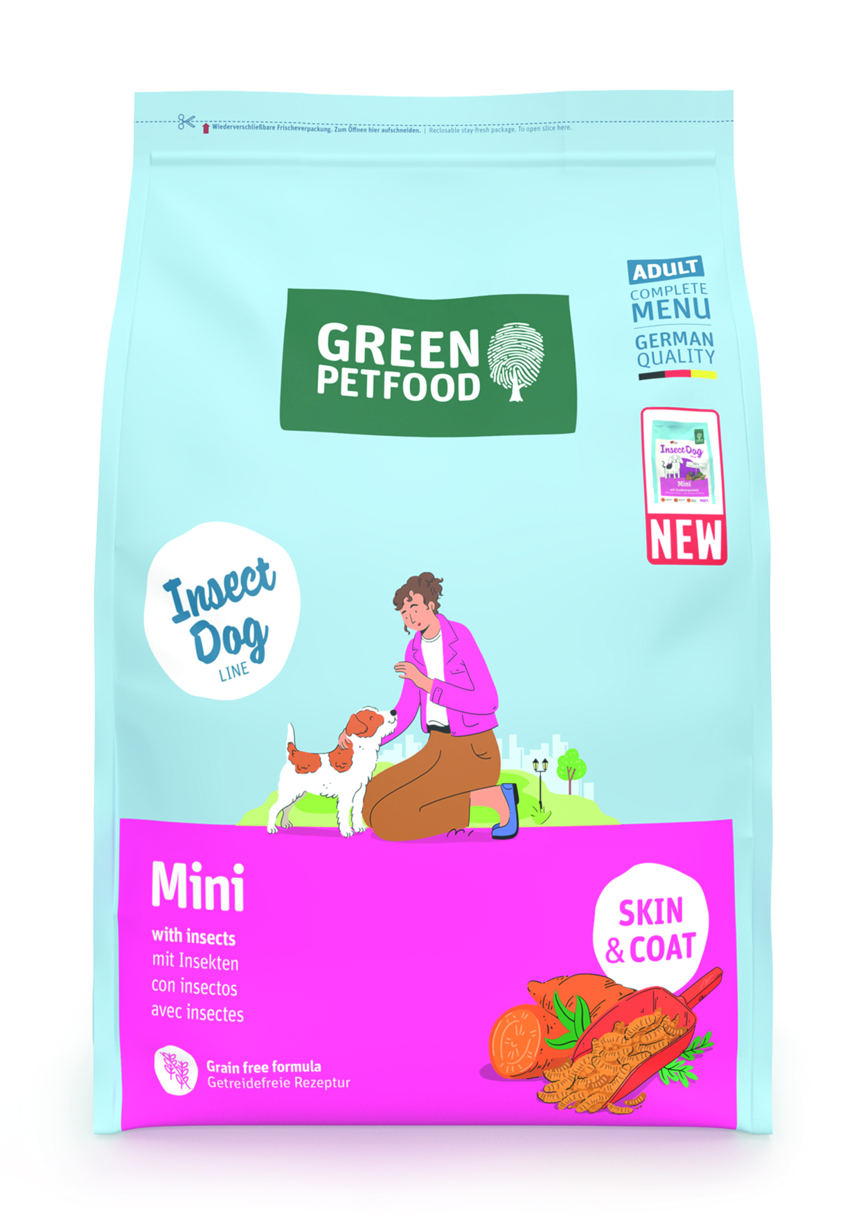 GPF Dog Mini with Insects