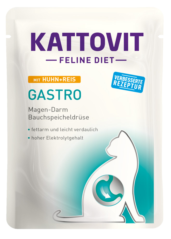 Kattovit - Gastro Huhn & Reis - 24 x 85g - 1