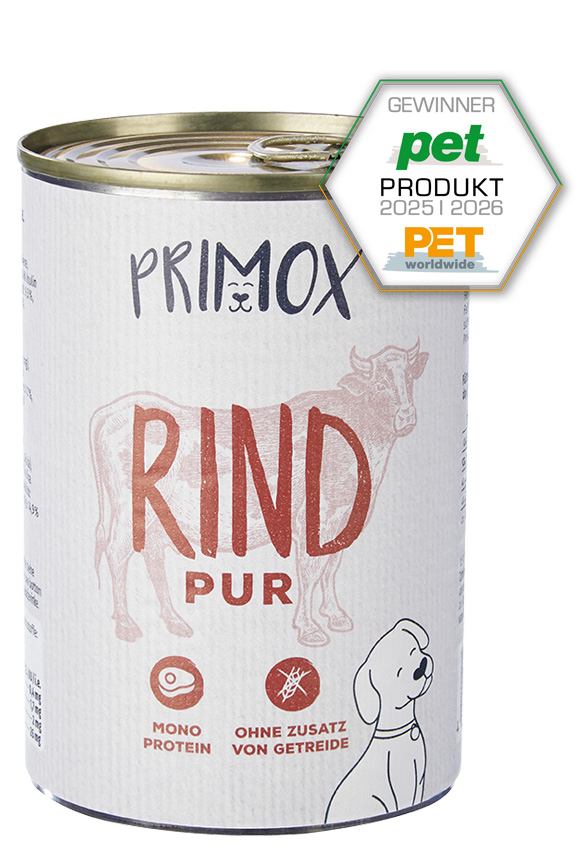 Hunde Nassfutter Rind PUR 6 x 400G