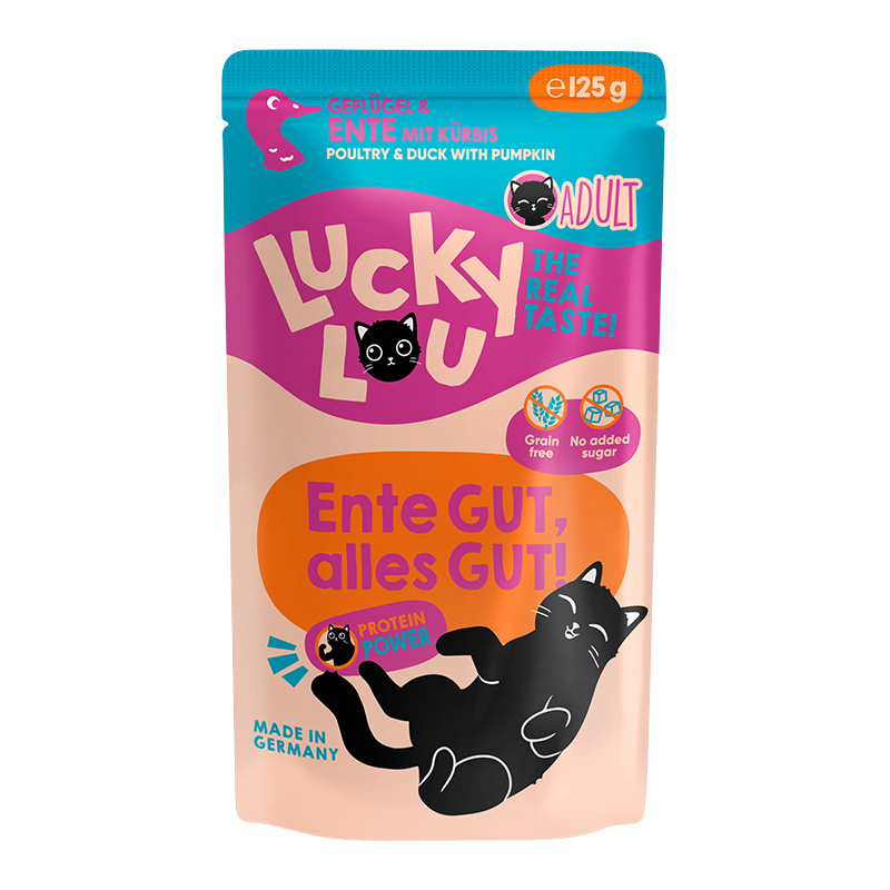 Lucky Lou - Geflügel & Ente - 16 x 125 g - 1