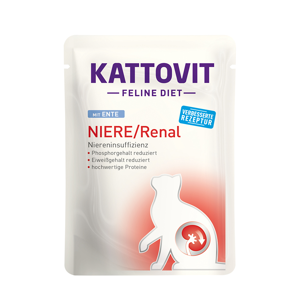 Kattovit - Niere/Renal mit Ente - 1