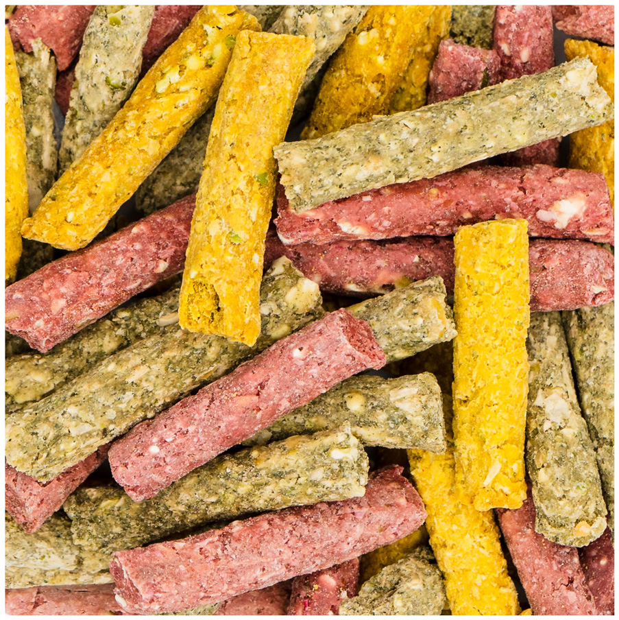 JR Farm - Gemüse-Knabberstangen - 8 x 125 g - 2