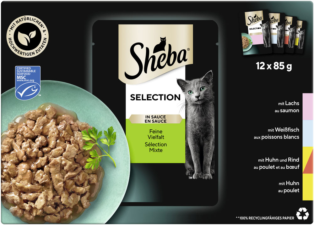 Sheba - MP Selection Feine Vielfalt (MSC) - 4 x 1.02 kg - 1