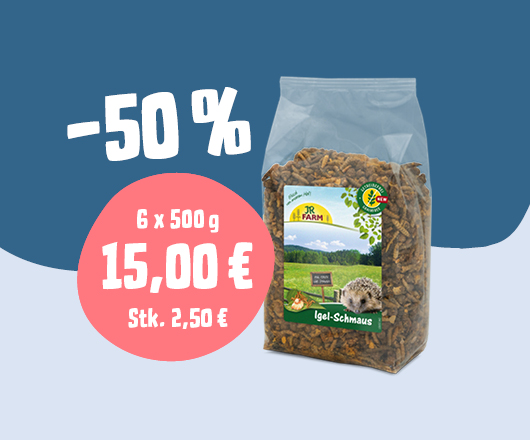 Knaller-Angebot: JR Farm Igel-Futter