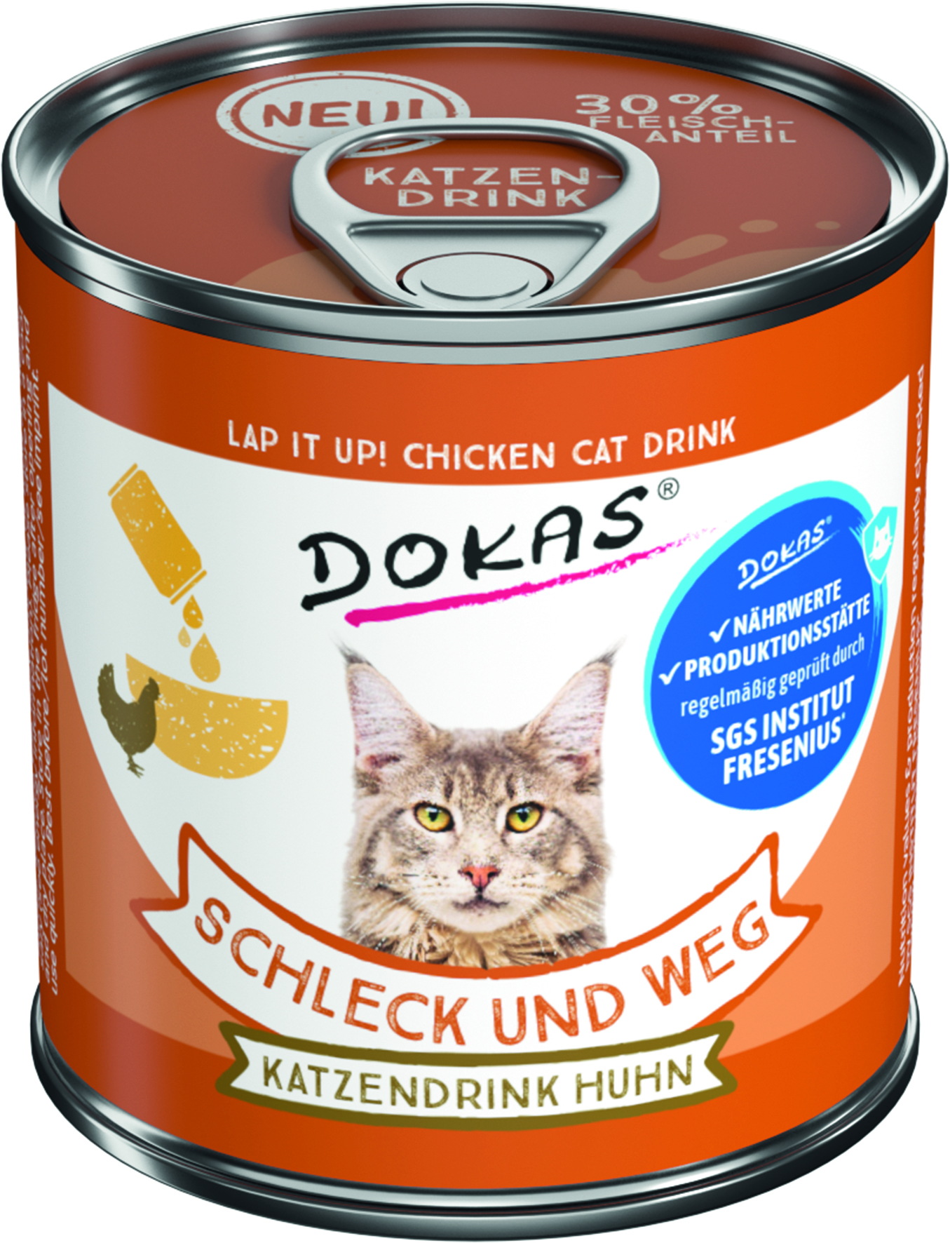 Schleck und weg Katzendrink Huhn