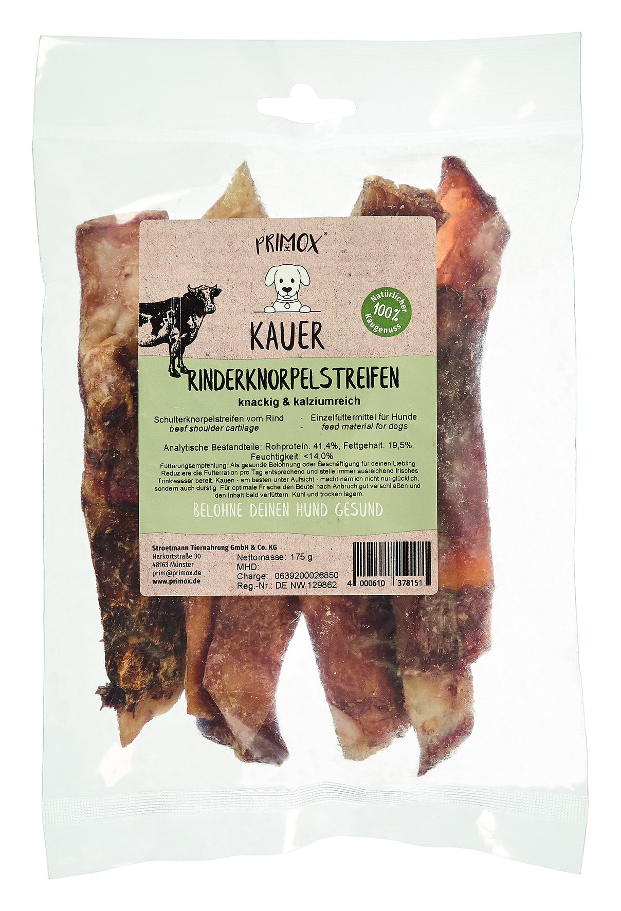 Rinderknorpelstreifen 175g