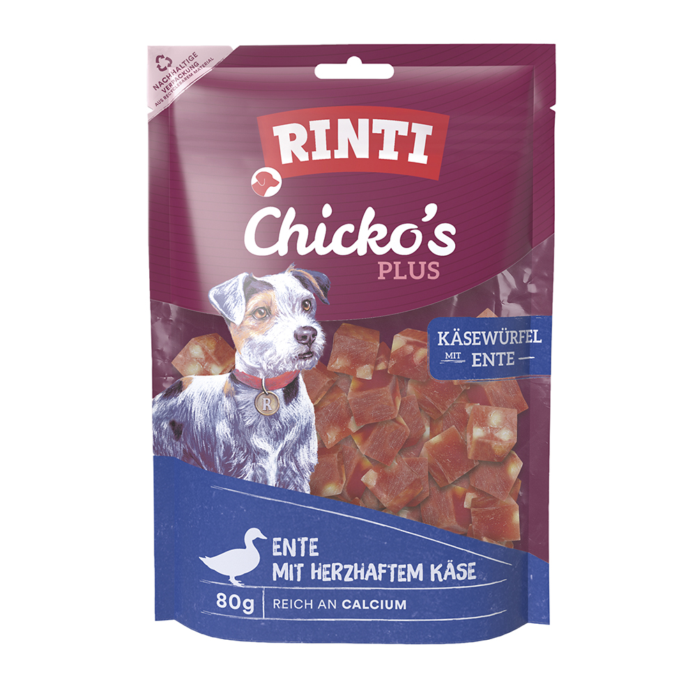 Chicko Käsewürfel mit Ente