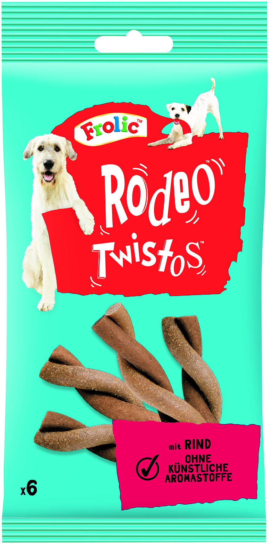 Rodeo mit Rind 6 Stück