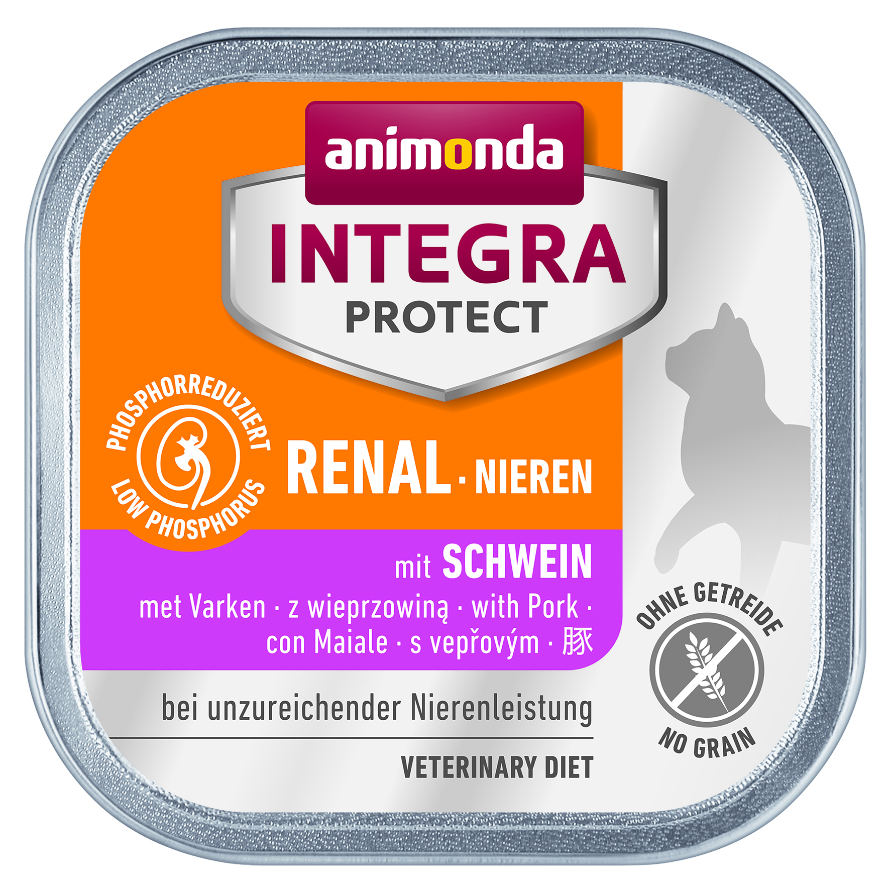 Animonda Integra - Protect Niere Schwein - 16 x 100 g - 1