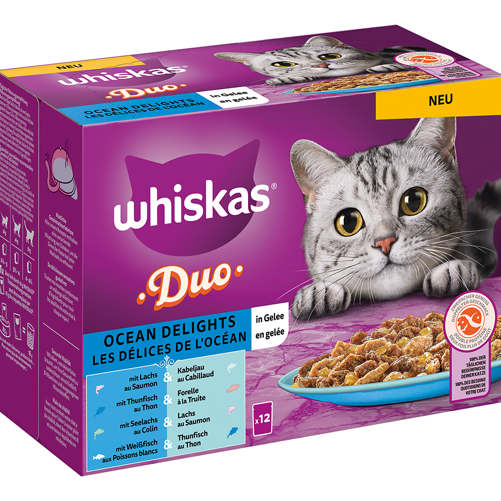 Whiskas Multipack Duo Ocean Delight in Gelee