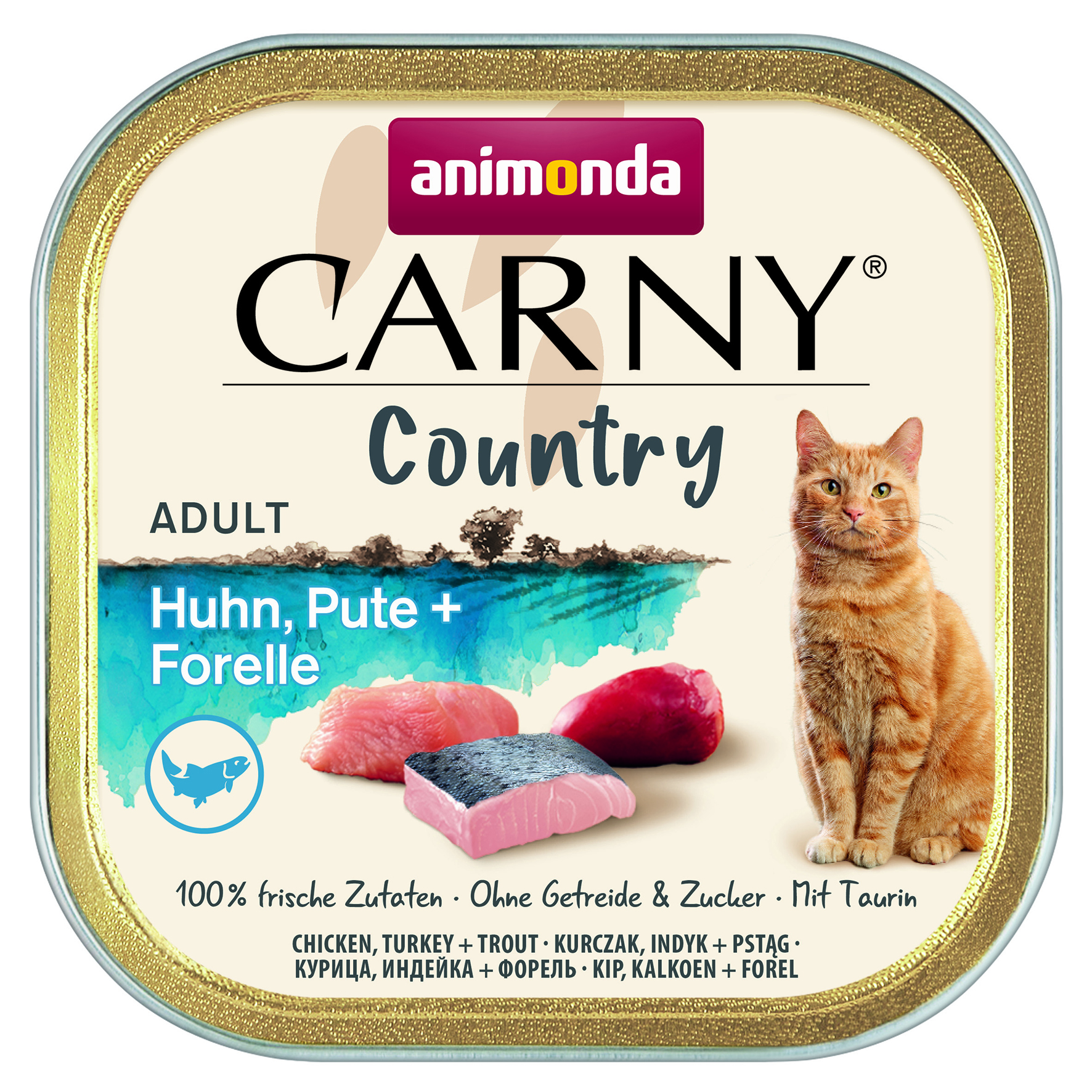 Country mit Huhn, Pute & Forelle