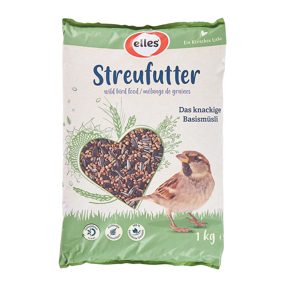 elles - Streufutter 1kg - 1 x 1 kg - 4