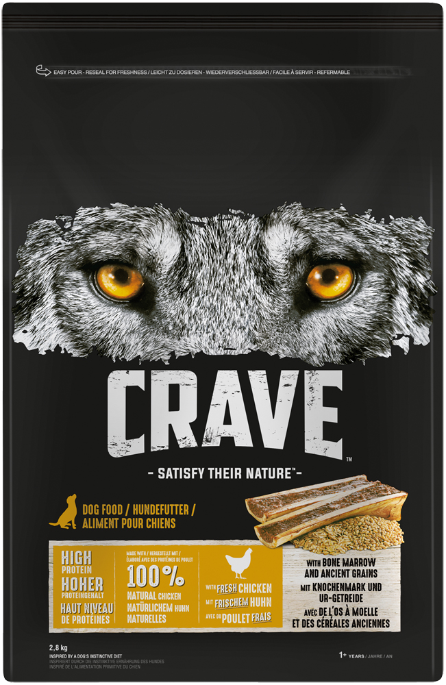 Huhn mit Knochenmark & Urgetreide Huhn mit Knochenmark & Urgetreide