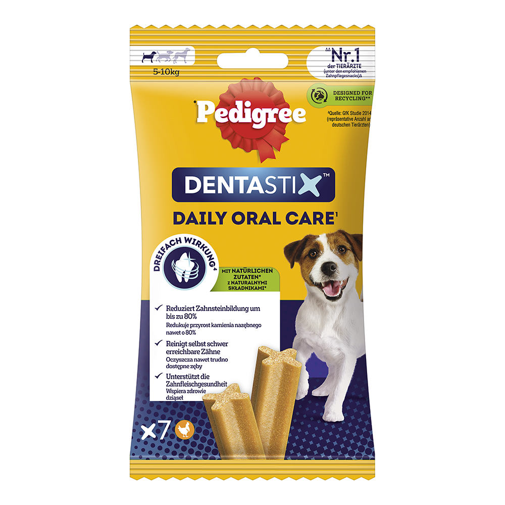 Pedigree - Dentastix Tägliche Zahnpflege für kleine Hunde - 1 x 113 g - 1