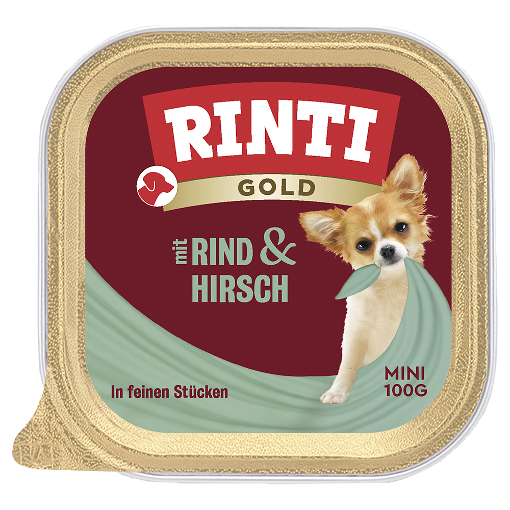 Gold mini Hirsch & Rind