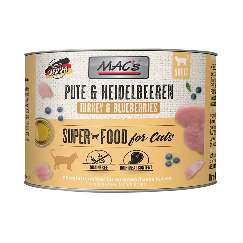 MAC´s - CAT Pute, Rind & Heidelbeeren - 1