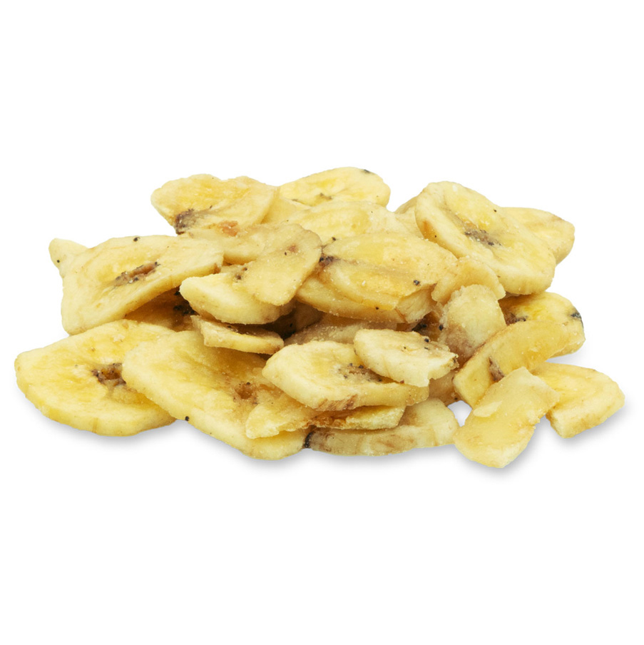JR Farm - Bananen-Chips - 8 x 150 g - 2