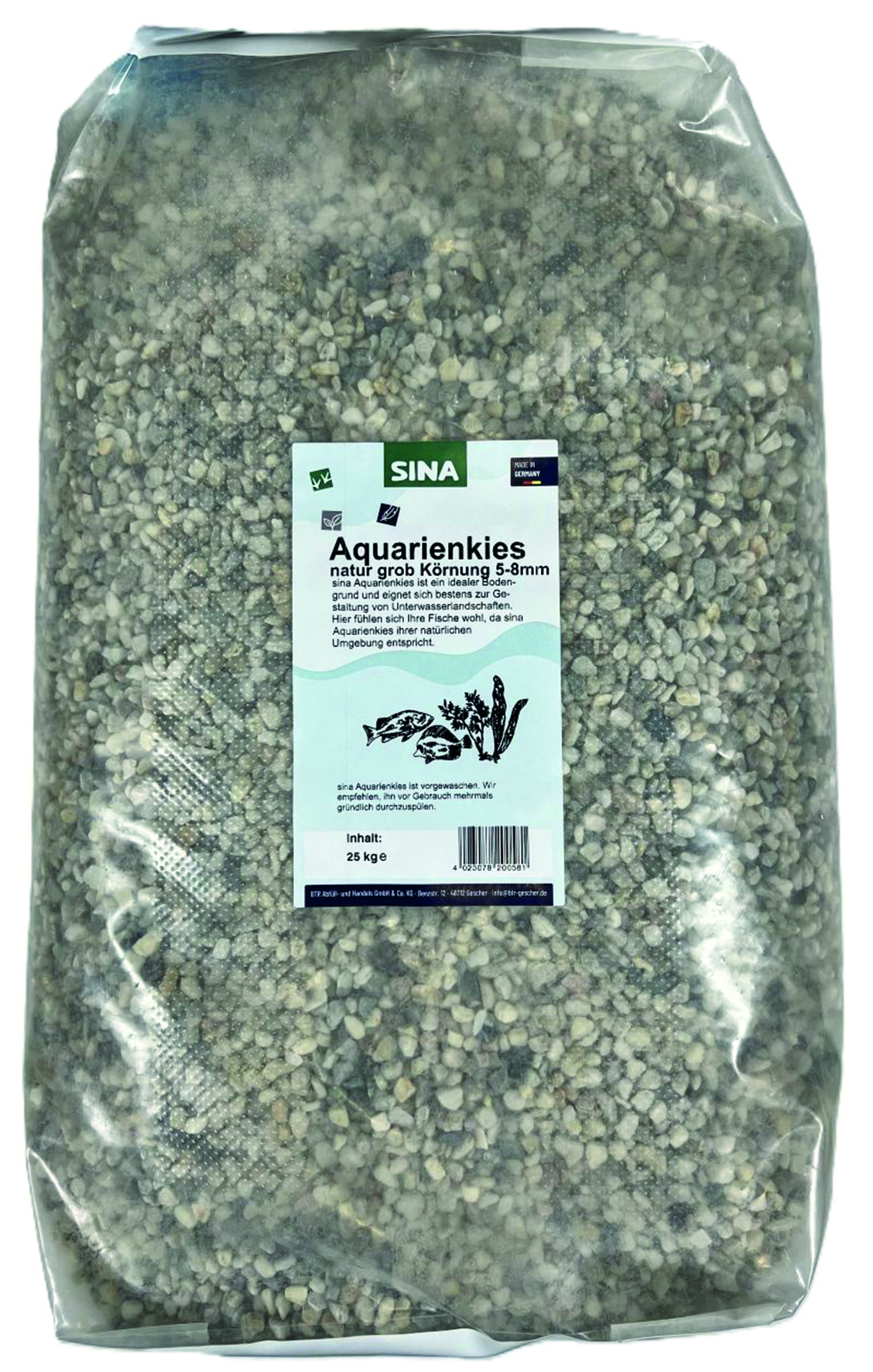 Aquarienkies natur 5-8mm