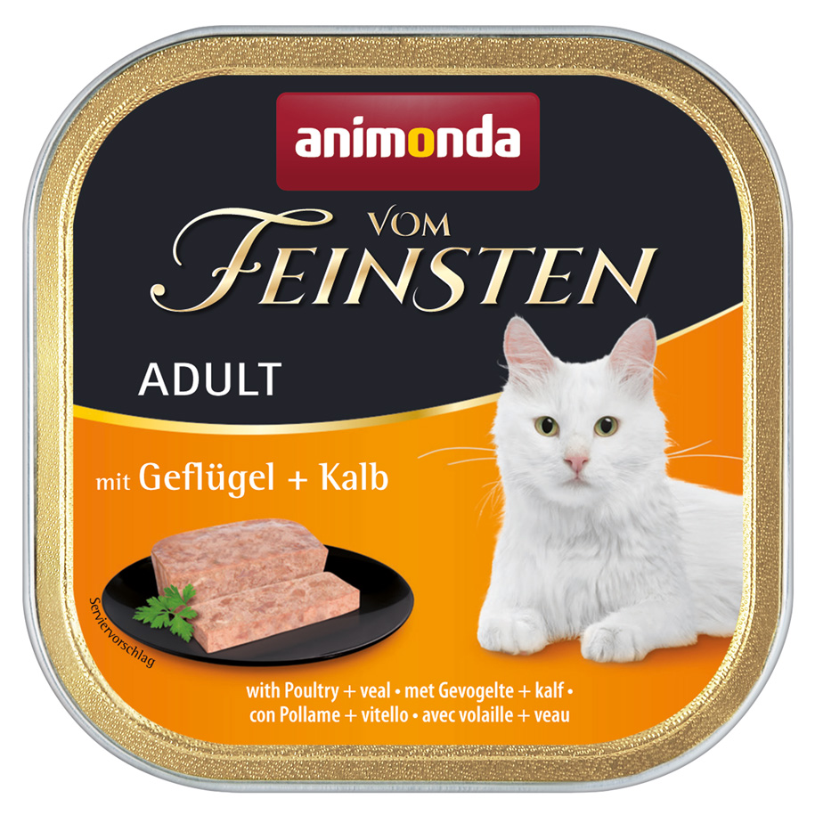 Adult mit Geflügel + Kalb Adult mit Geflügel + Kalb