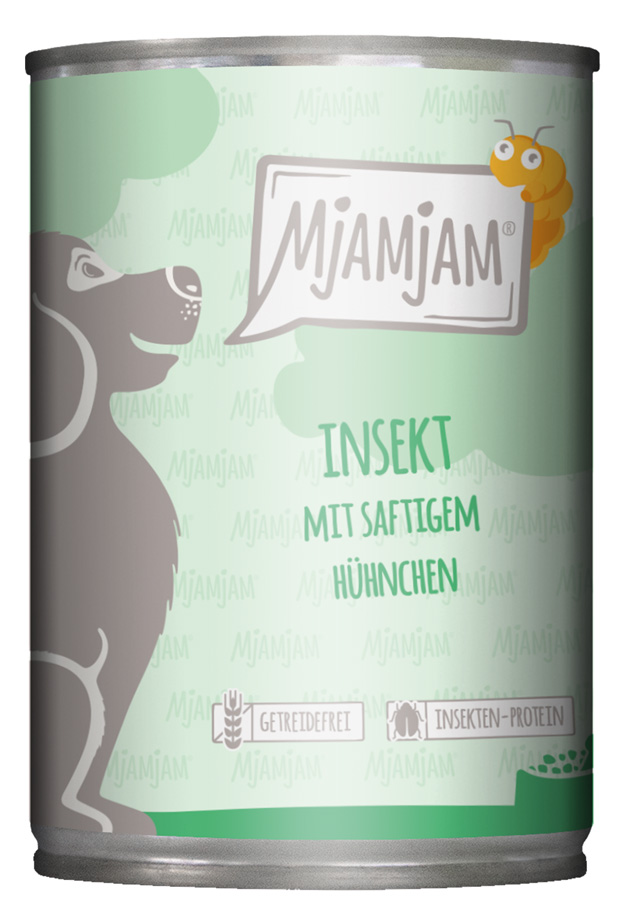 Insekt mit saftigem Hühnchen