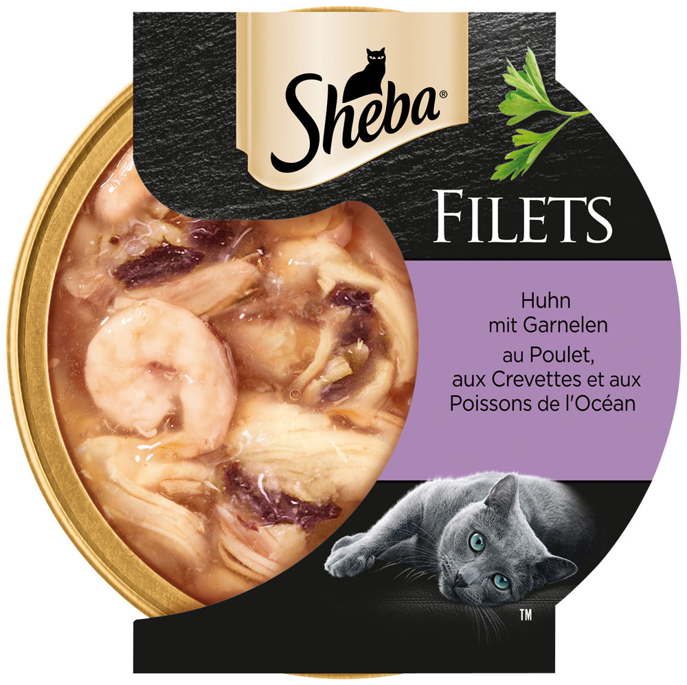 Filets mit Huhn & Garnelen