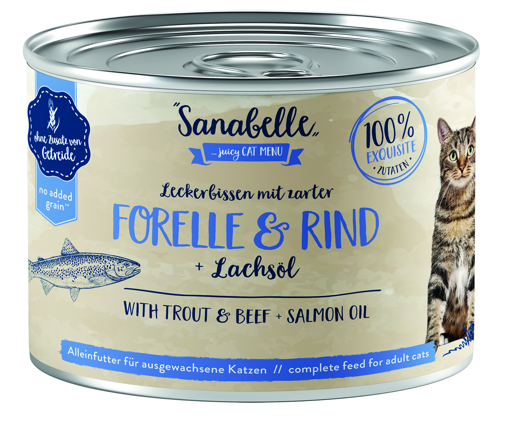 Forelle & Rind + Lachsöl