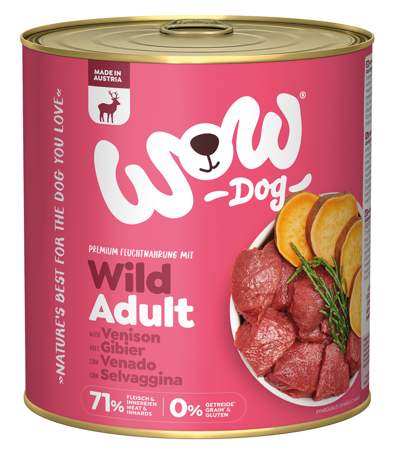 WOW DOG - Adult Wild - 6 x 800g - 1