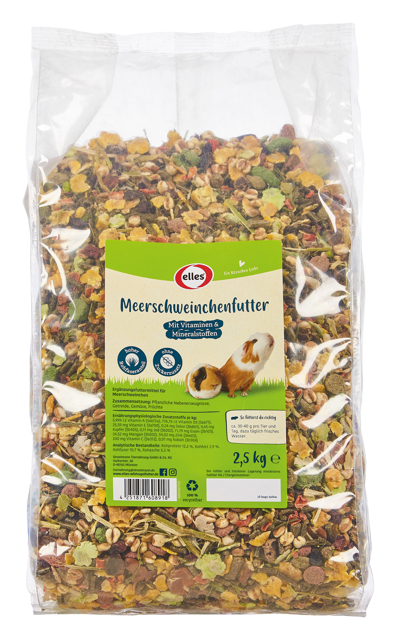 Meerschweinchenfutter 2,5kg