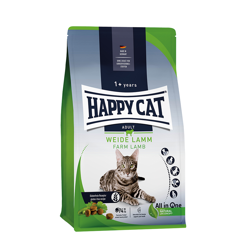 Happy Cat - Culinary Adult Weide Lamm - 4 x 1300 g - 1