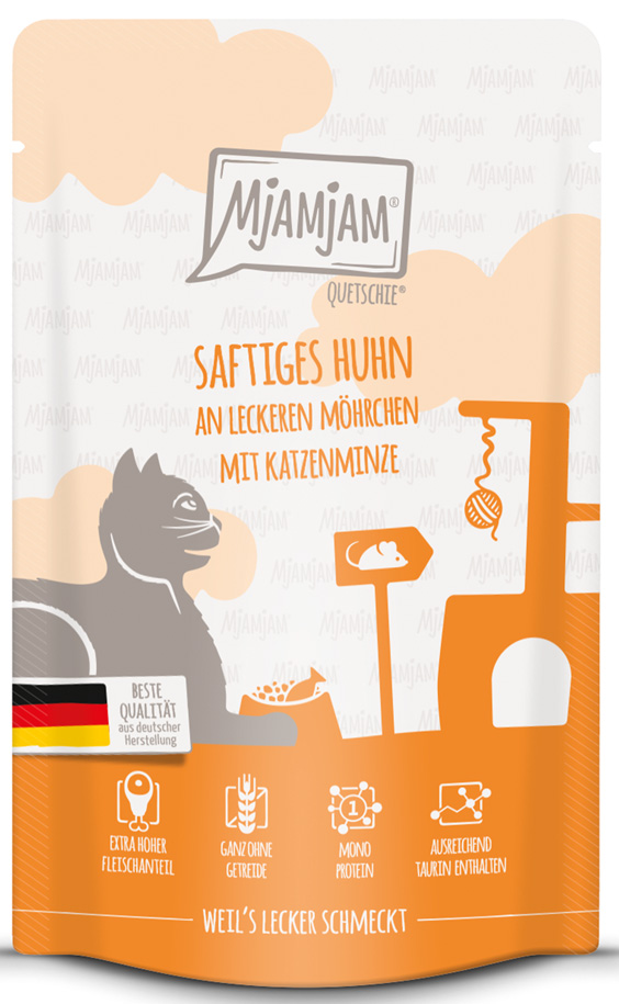 saftiges Huhn an Möhrchen