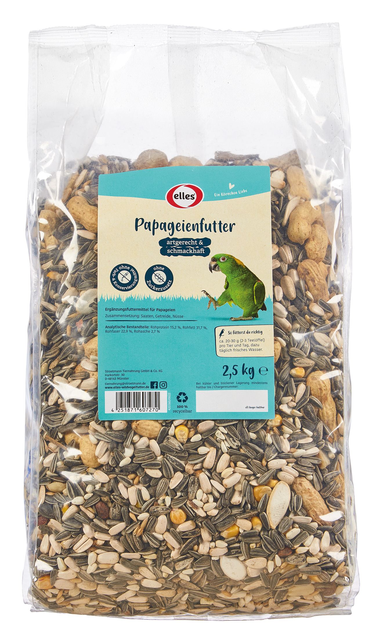 Papageienfutter 2,5kg