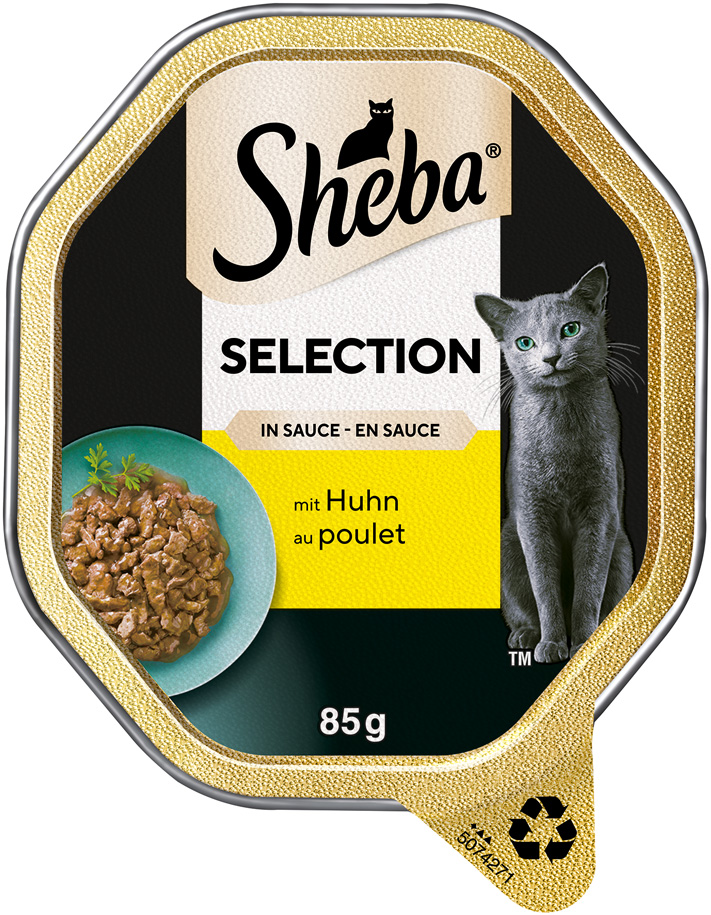 Selection Huhn in Sauce