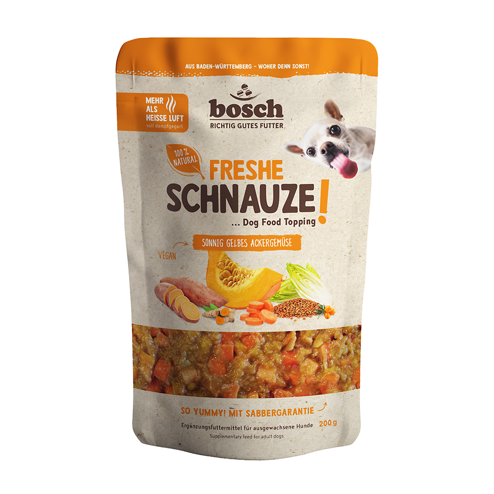 Freshe Schnauze - sonnig gelbes Ackergemüse