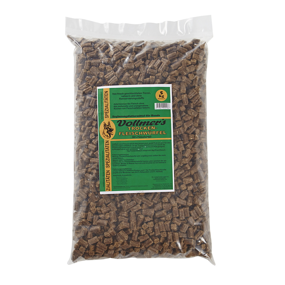 Trockenfleisch-Würfel 5kg