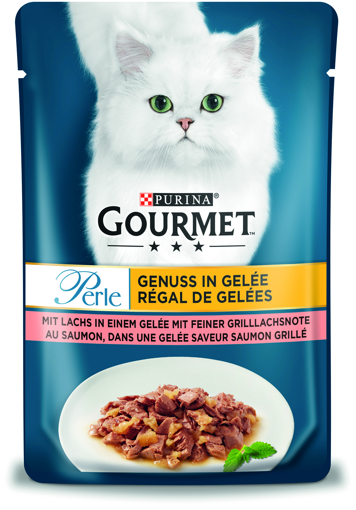 Perle Genuss in Gelee mit Lachs