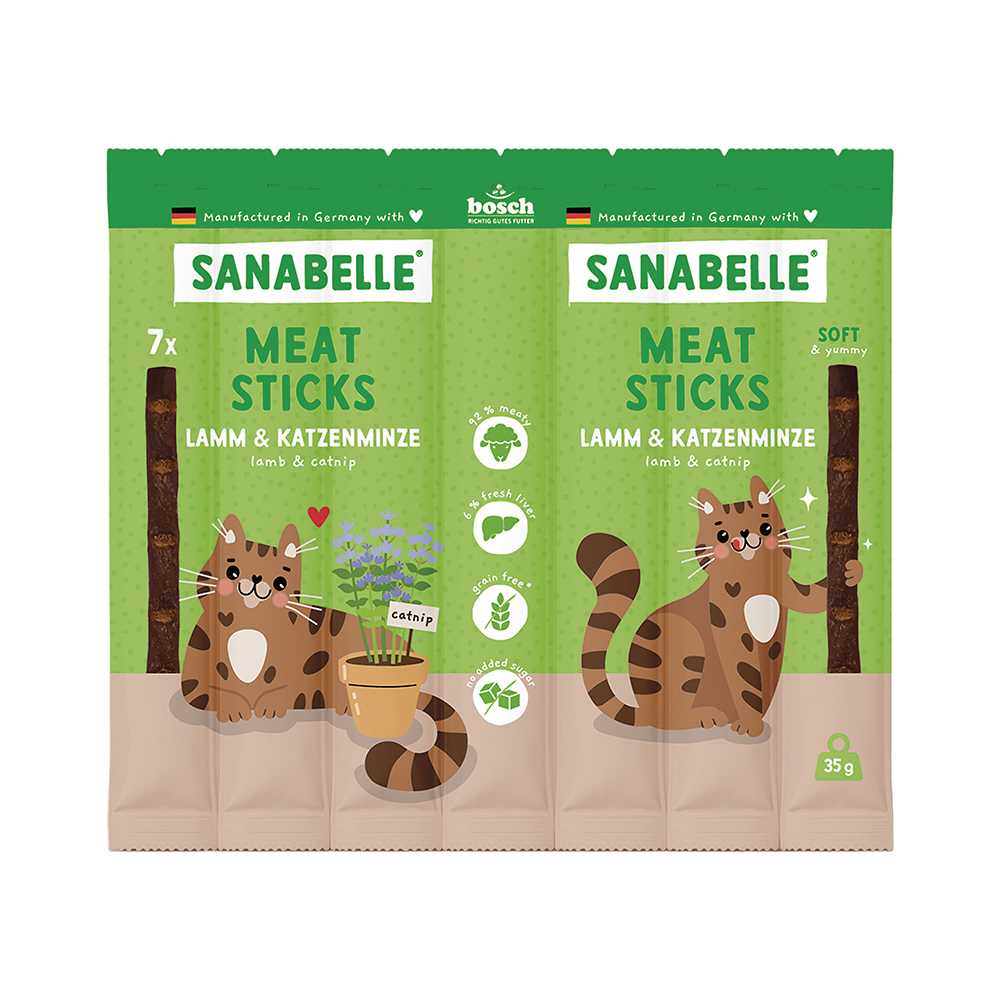 Meat Sticks Lamm & Katzenminze