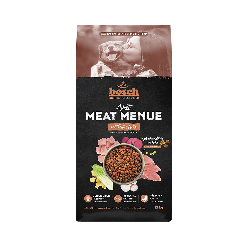 MEAT MENUE Adult mit Pute & Huhn getreidefrei