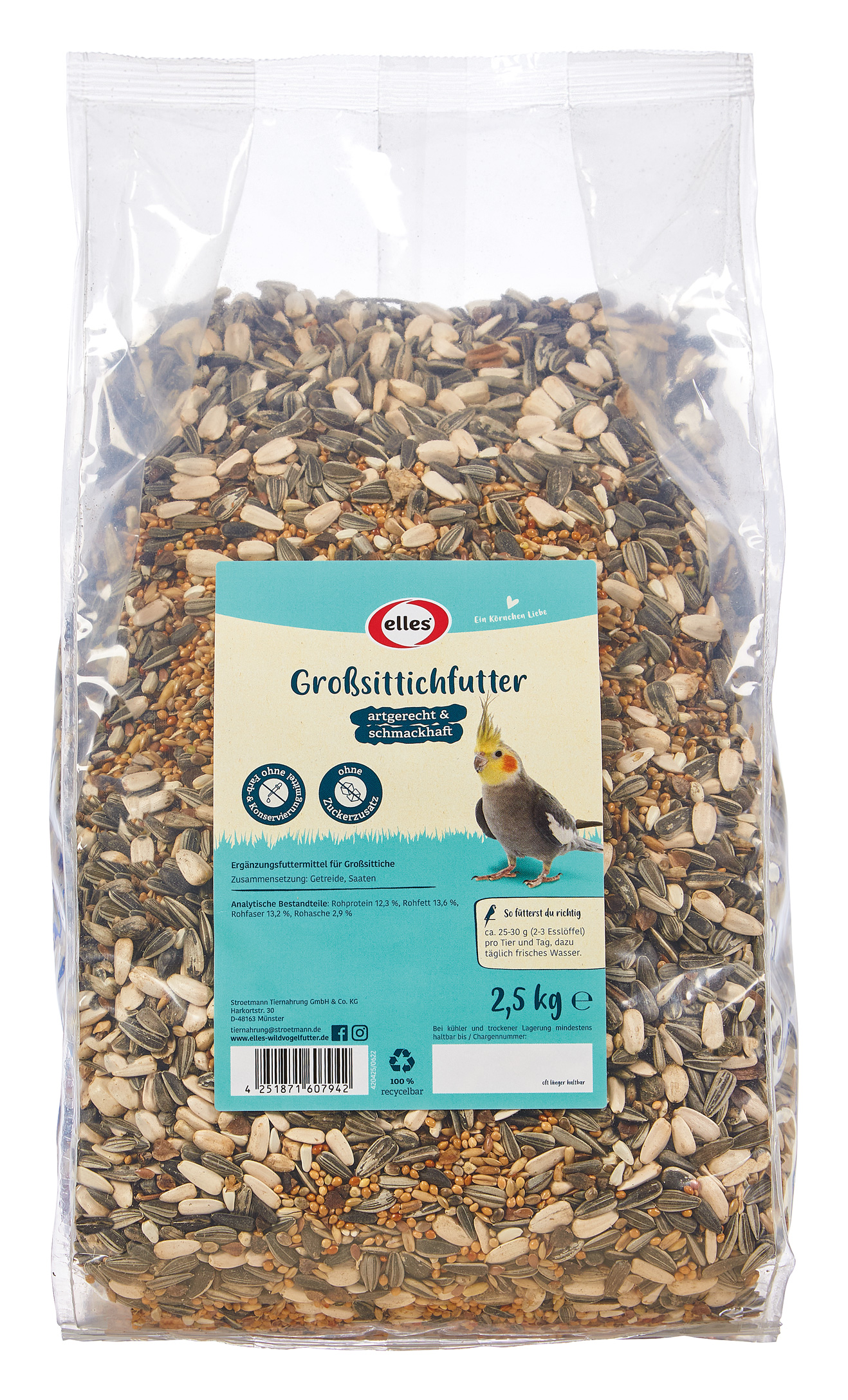 Großsittichfutter 2,5kg