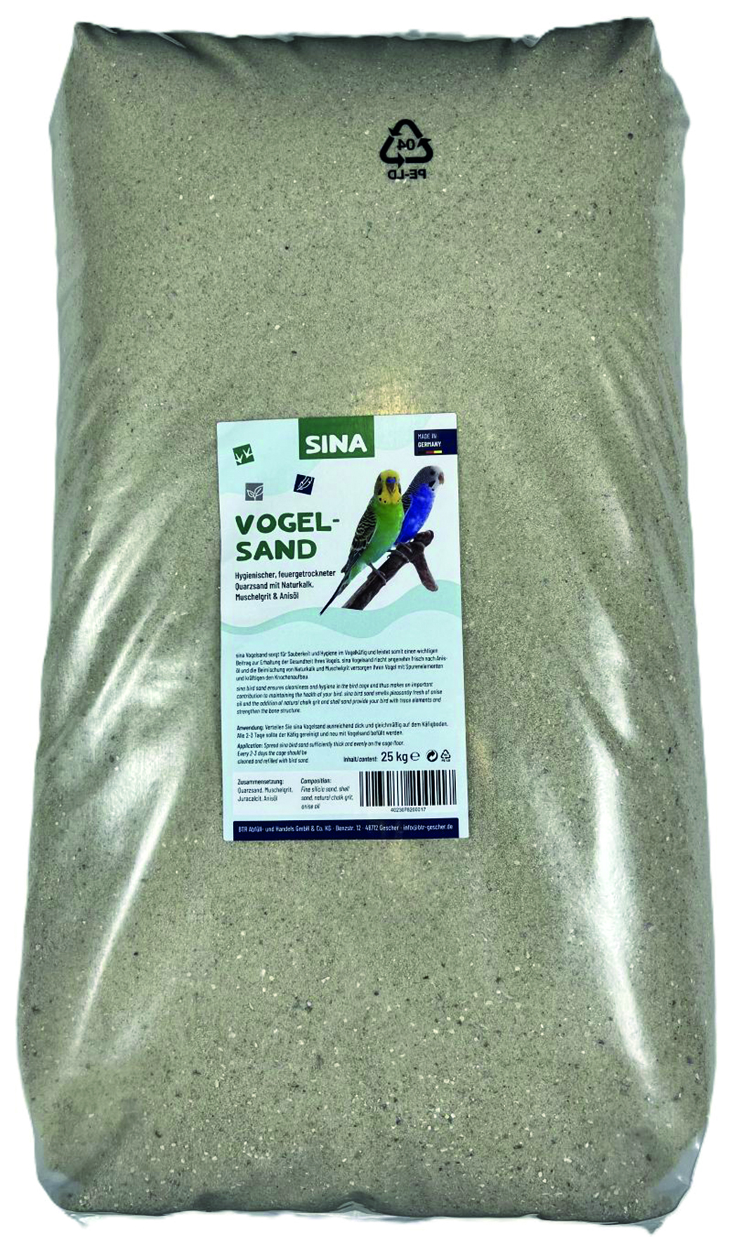 Vogelsand 25kg