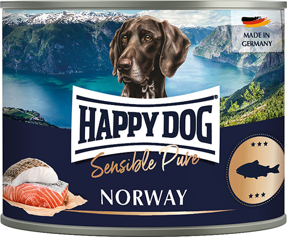 Happy Dog - Sensible Pure Norway - 6 x 0,2kg - 1