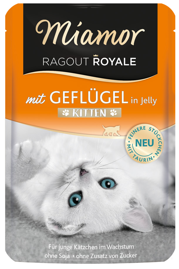 Ragout Royale in Jelly Kitten - mit Geflügel