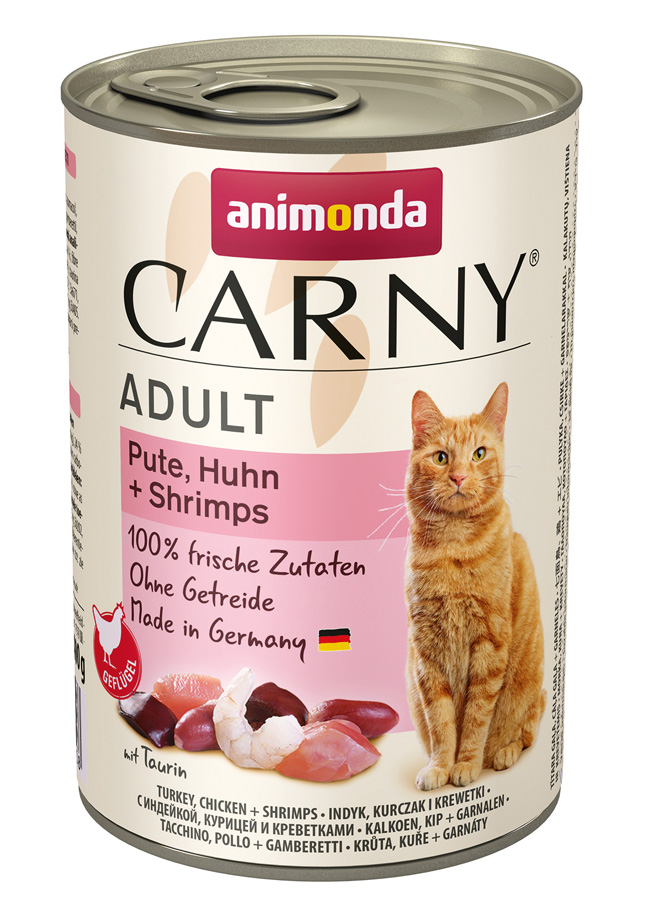 Animonda Carny - Adult Pute & Huhn & Shrimps - 6 x 400g - 1
